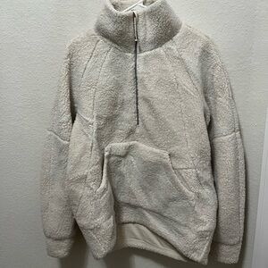 Scuba Oversized Funnel-Neck Half Zip